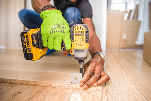 wood cutting home renovations