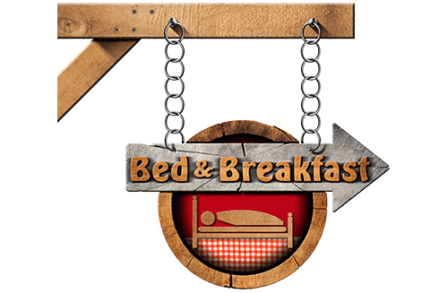 bed breakfast sign