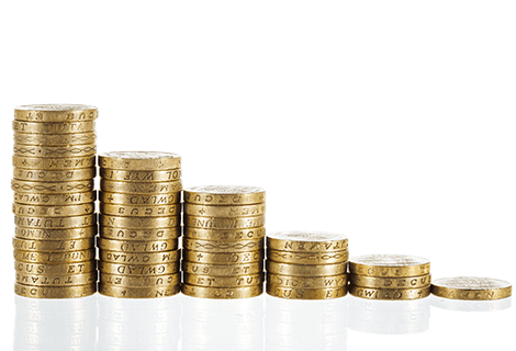 stack of coins