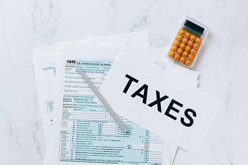 paperwork tax bill loans