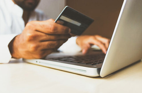 laptop credit card