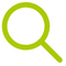 green magnifying glass