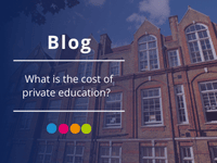 cost of private education