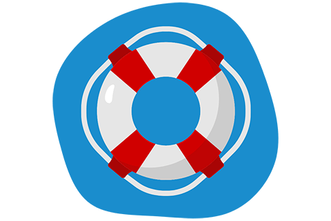 blue life ring