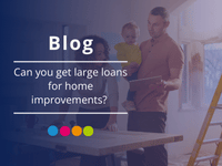 people talking about large home improvement loans