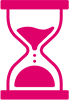 pink sand timer