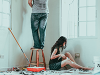 painting save money on home improvements