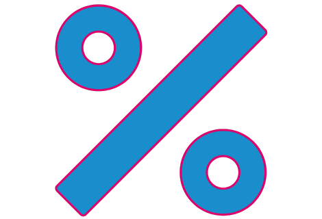 percent sign for rates on specialist buy to let mortgages