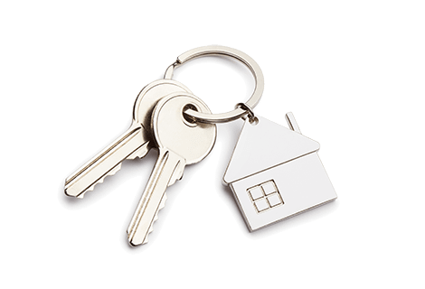 secured finance with house keys