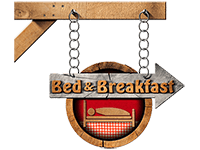 bed breakfast sign