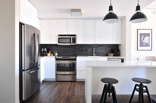 kitchen with appliances